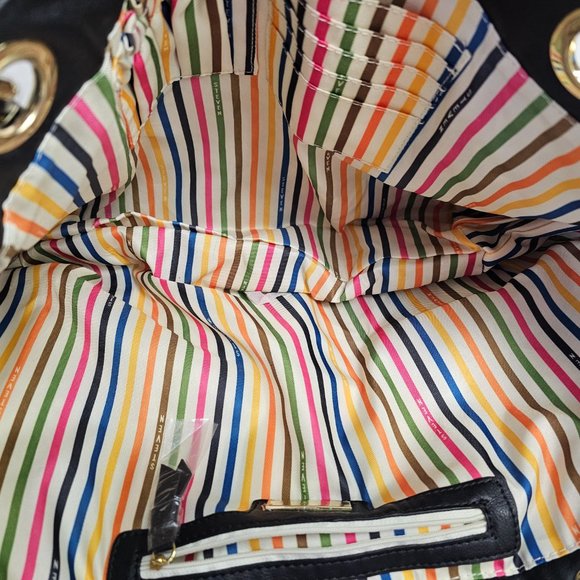 Steven by Steve Madden XL Tote Shoulder bag Multicolor with Faux leather straps - Picture 10 of 16